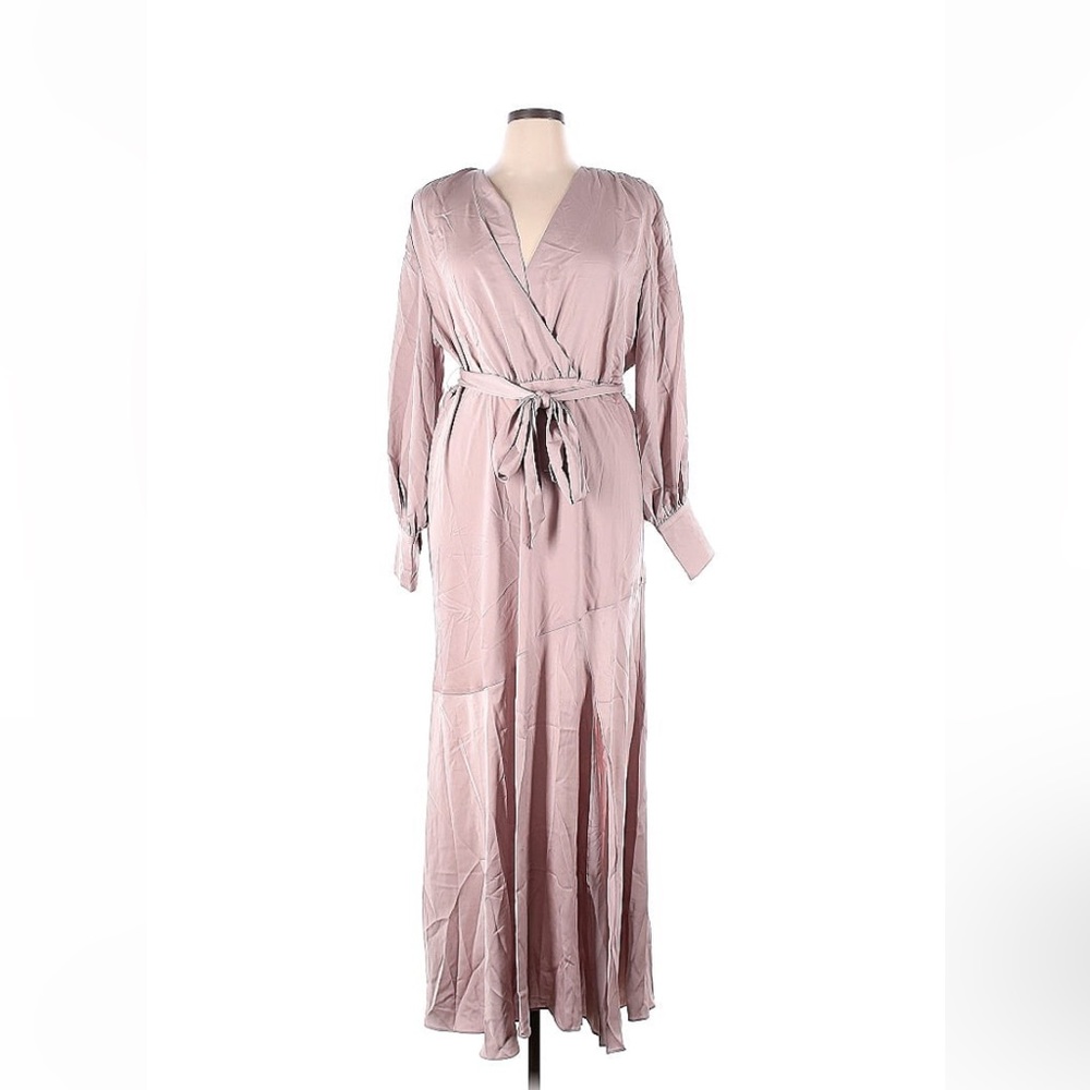 COPY - Eloquii Satin Maxi Dress size 18
